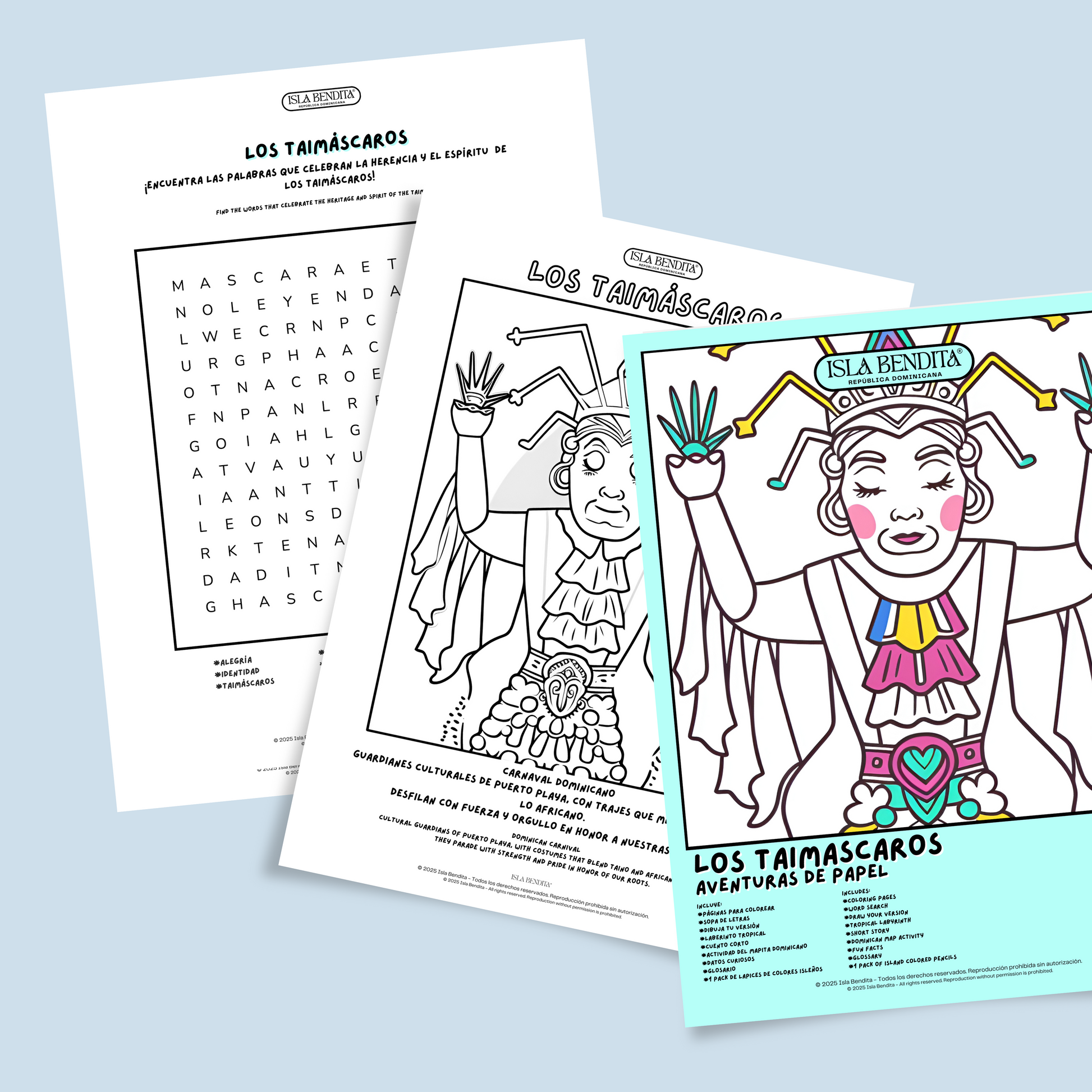 LOS TAÍMASCAROS BOOK KIT