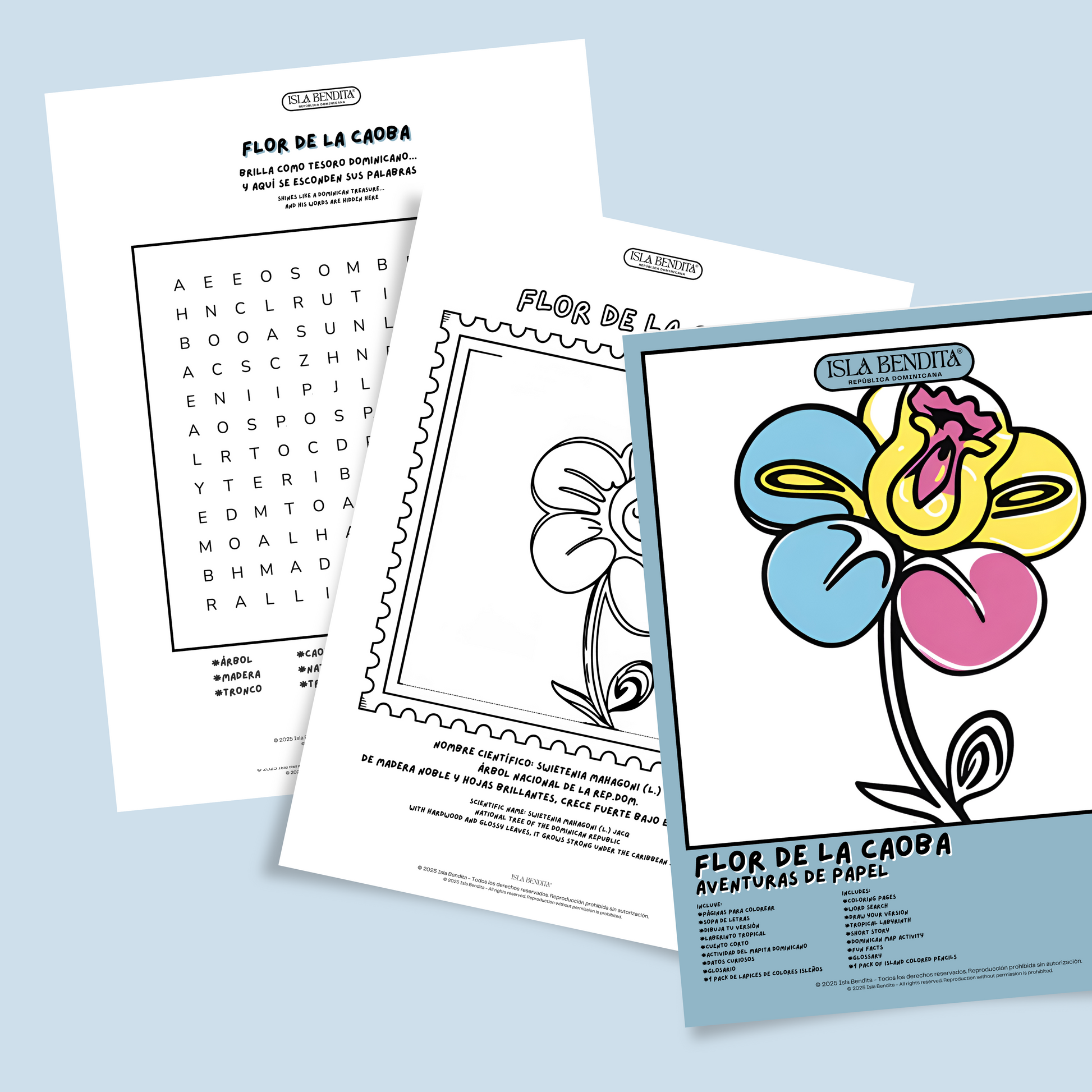 FLOR DE LA CAOBA BOOK KIT