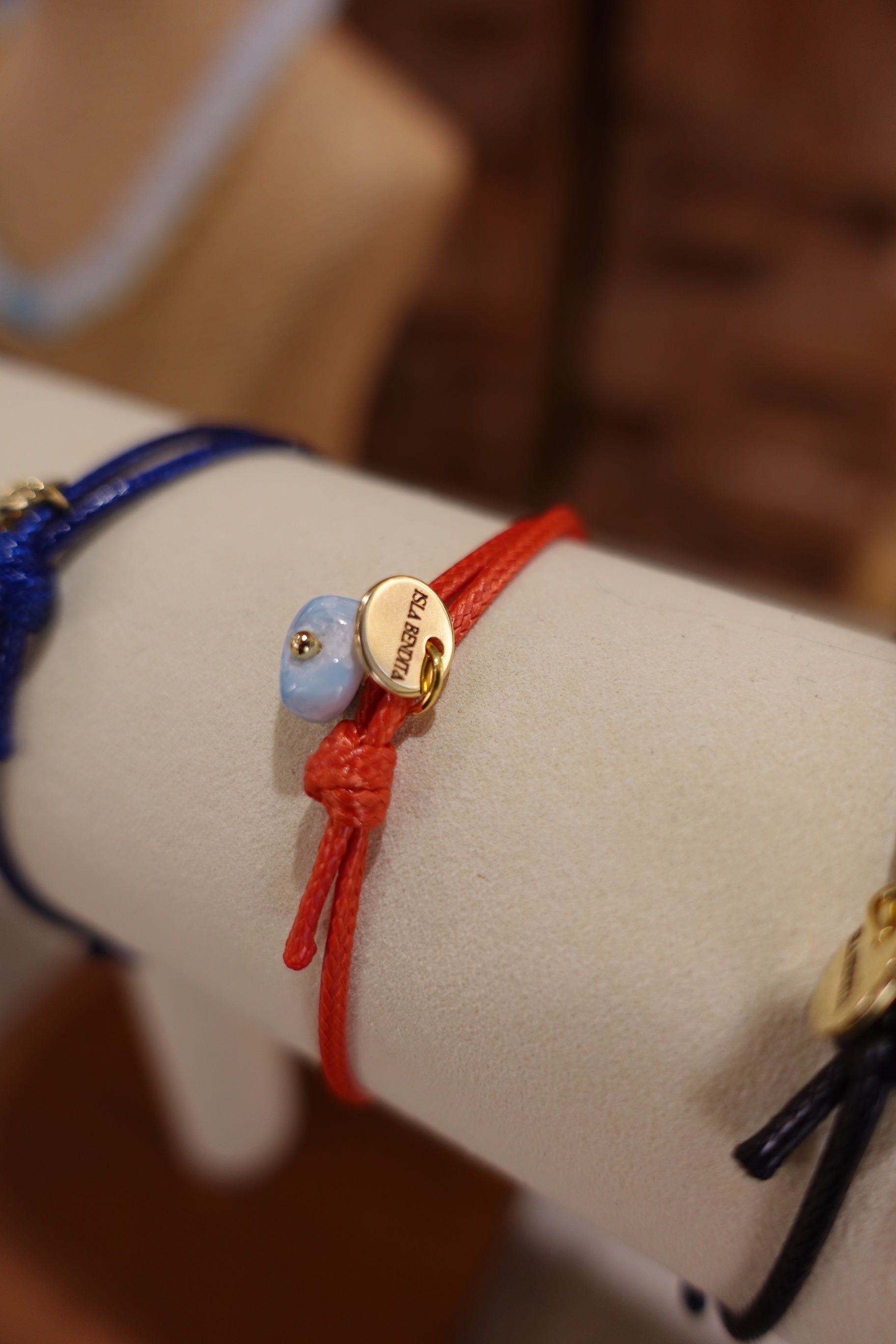 PULSERA CORDON LARIMAR