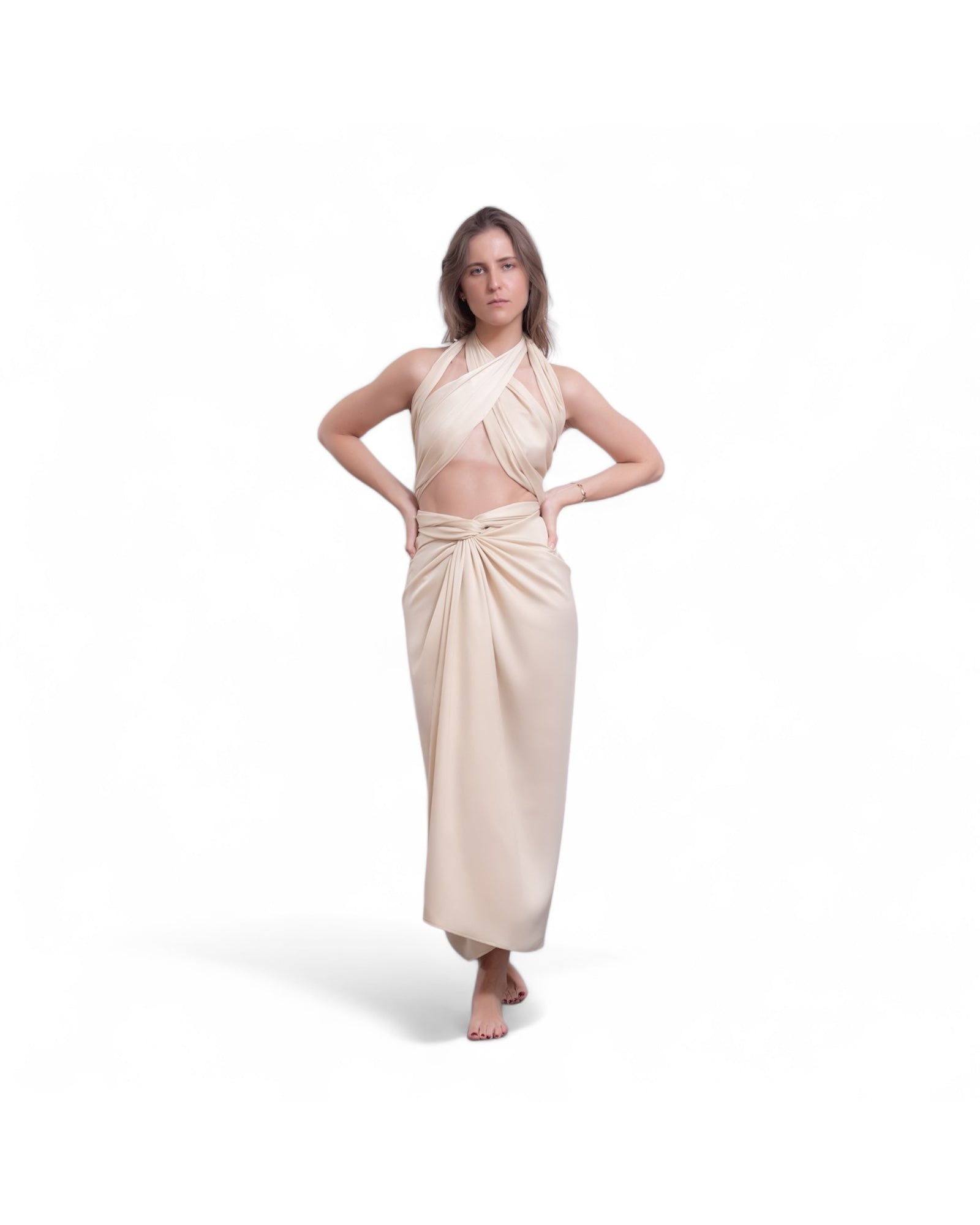 MADAMA SKIRT/DRESS IVORY