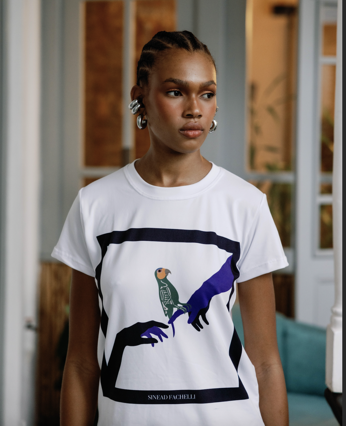 camiseta de la cotorra souvenir dominicano