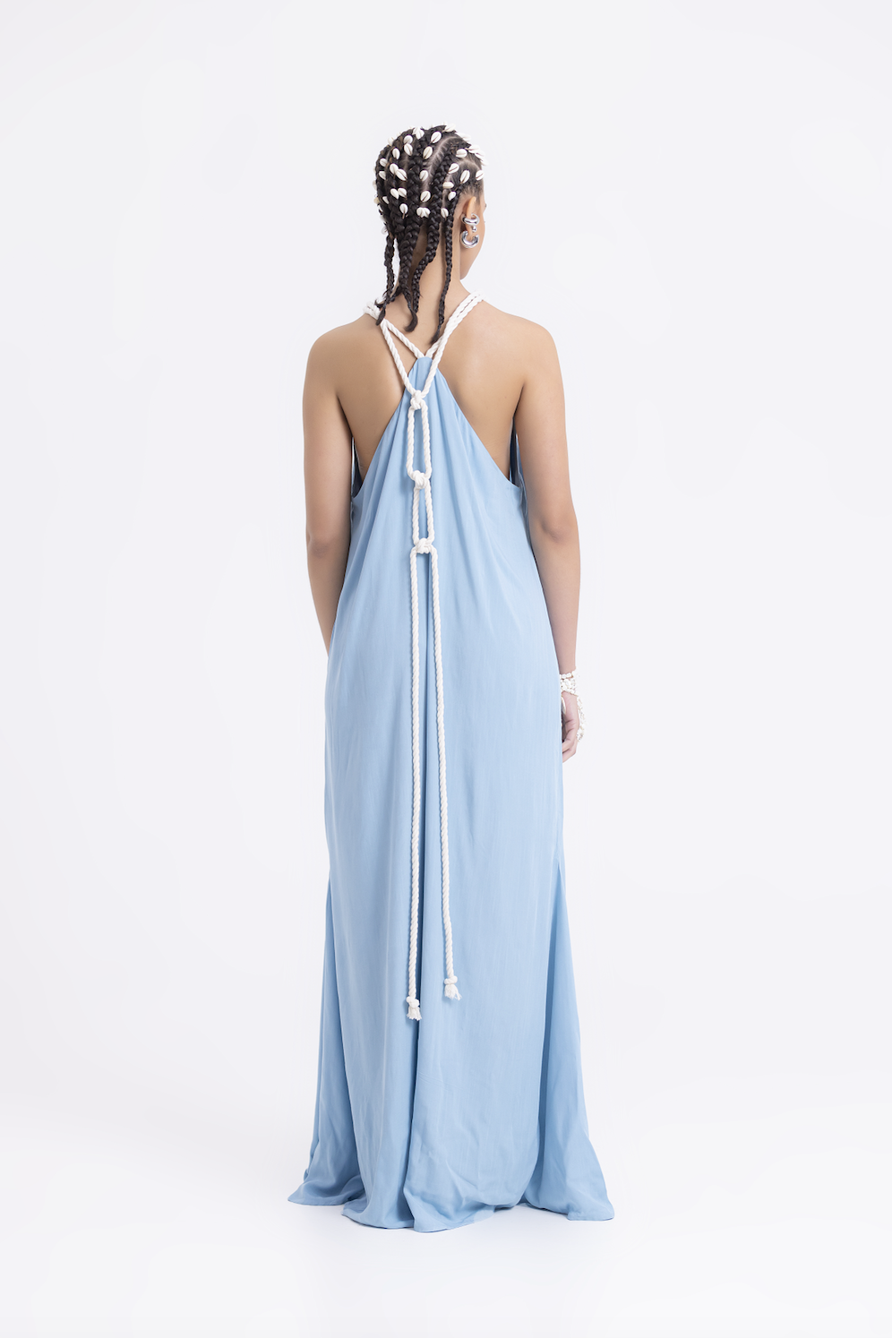 NEPTUNO DRESS CELESTE