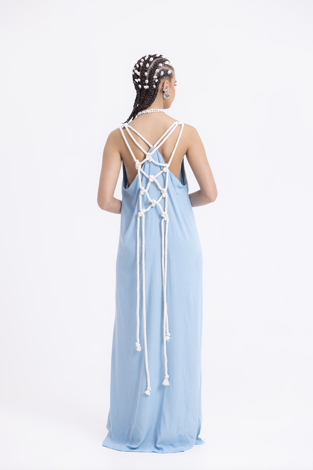 NEPTUNO DRESS CELESTE