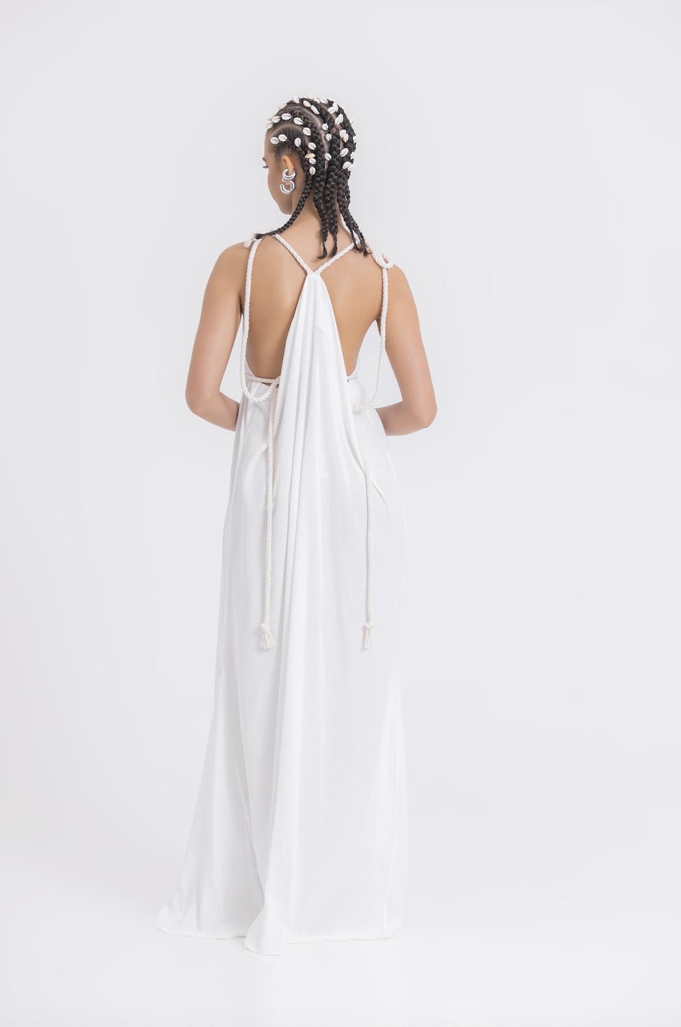 NEPTUNO DRESS WHITE