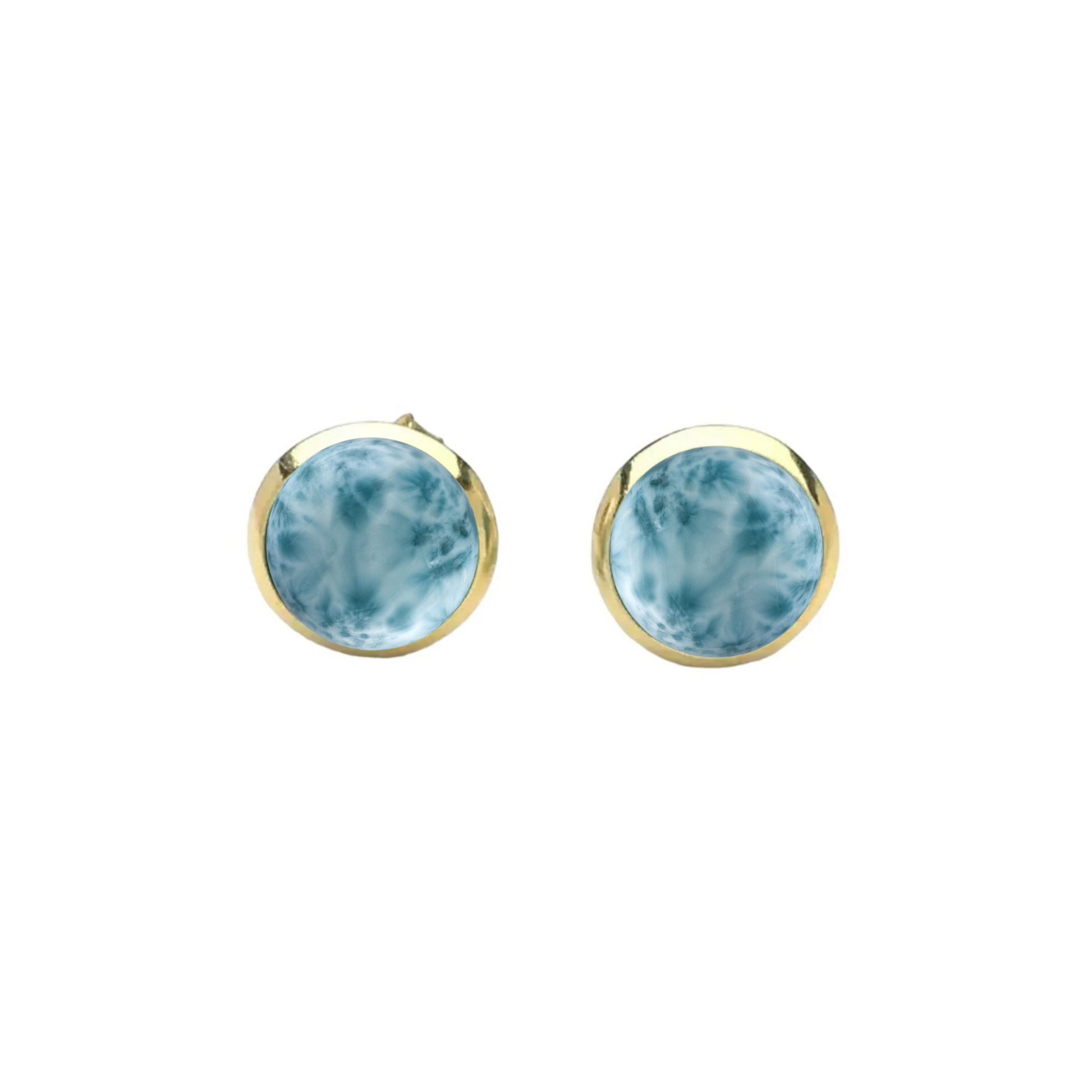 aretes en larimar dominicano